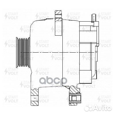 Генератор LG 08S4 startvolt