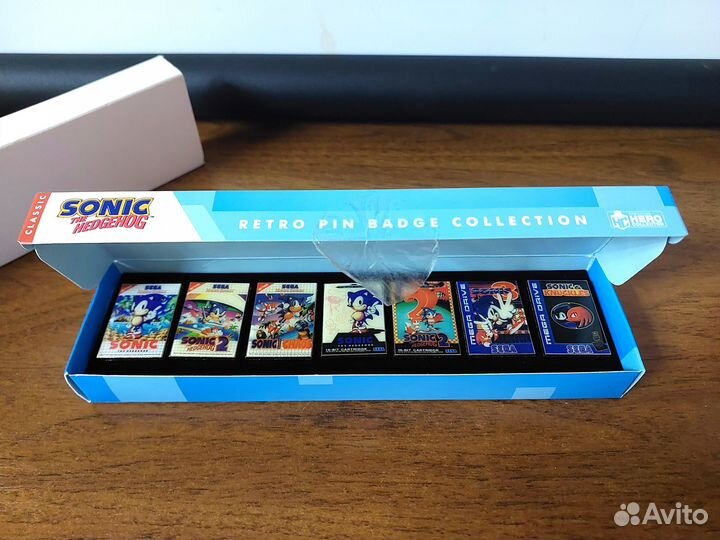 Значки Sonic the Hedgehog Eaglemoss Hero Collector