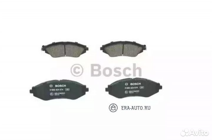 Bosch 0986424474 Колодки тормозные дисковые перед