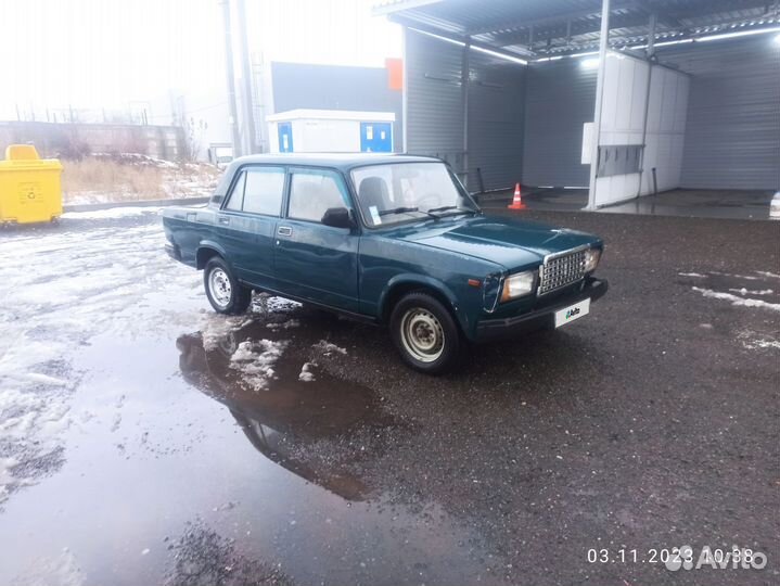 ВАЗ 2107 1.6 МТ, 2005, 165 000 км