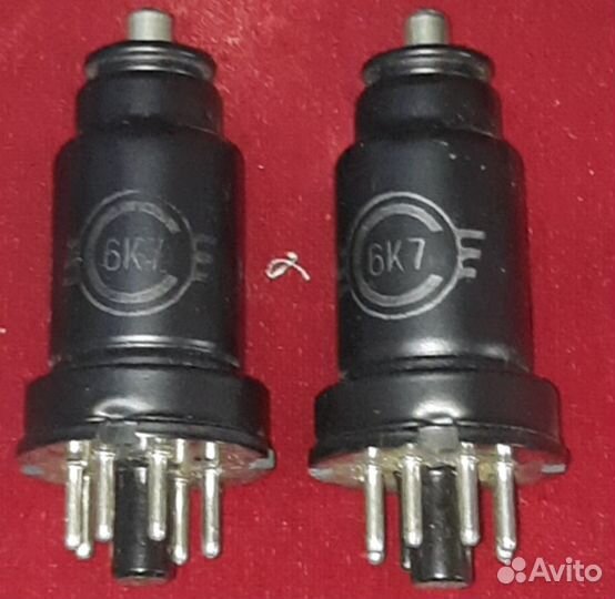 Радиолампы (СССР) 6Ж8,6Б8, 6А8,6К7