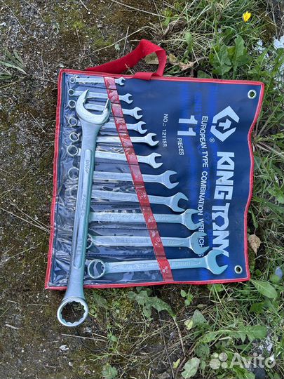 Набор комбинированных ключей king tony