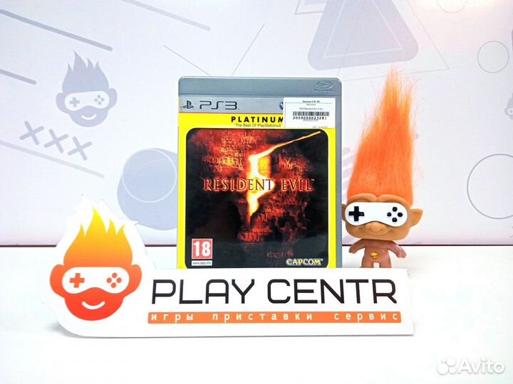 Диск для PS3 Resident Evil 5 б/у с гарантией