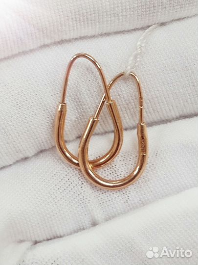 Серьги Золото