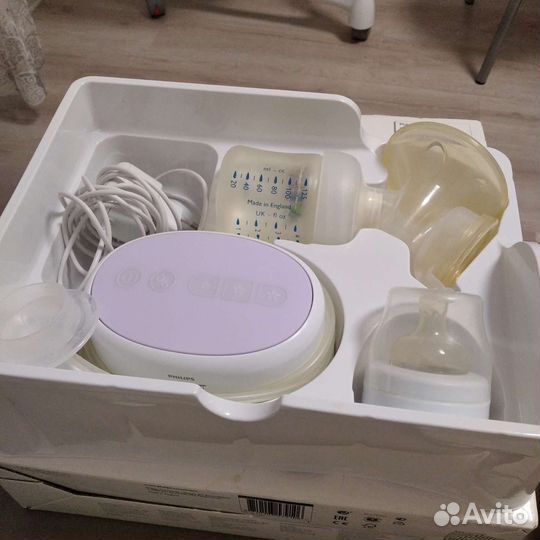 Молокоотсос avent электрический