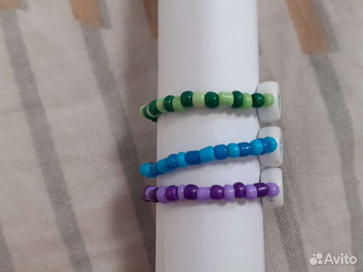 Кольцо из бисера на заказ