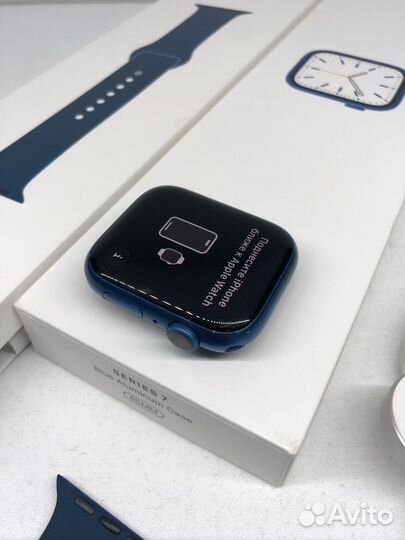 Apple Watch series 7 45mm Blue Alu (54099лан)