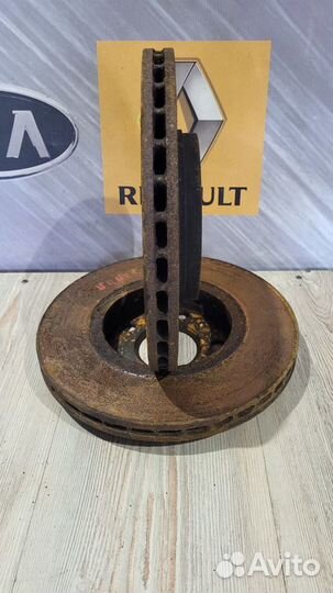 Тормозной диск перед Renault kaptur