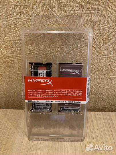 Kingston HyperX Impact 16 гб