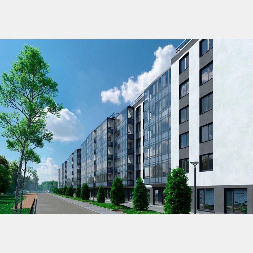 2-к. квартира, 52,3 м², 5/6 эт.