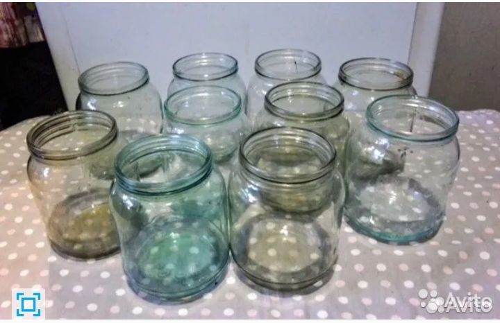 Банка стеклянная 0,5л, 0,7л, 1л, 2л, 3л