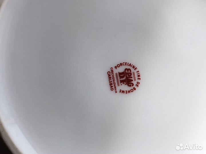 Фарфоровая супница СССР