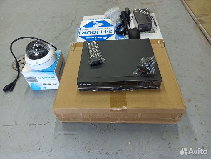 Комплект видеонаблюдения Techage на 8 камер