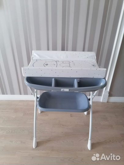 Детская ванночка с пеленальным столиком Cam