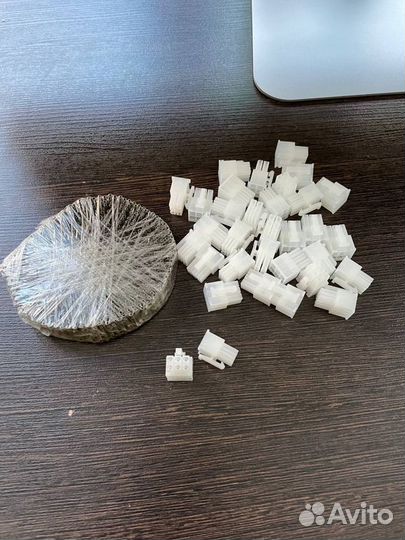 Разъем 6 pin PCI-E (папа) для силовых проводов