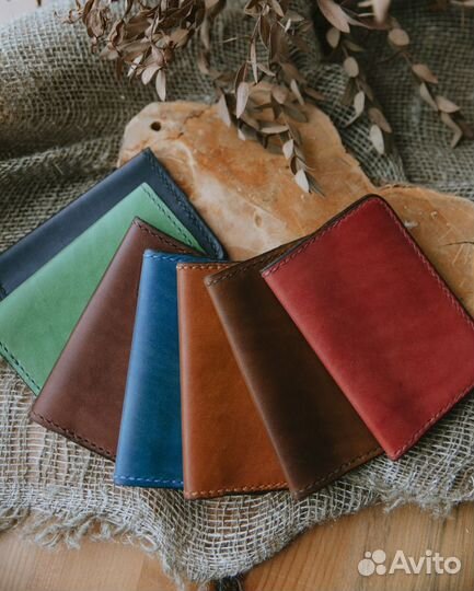 Sequoia Обложка для паспорта из натуральной кожи