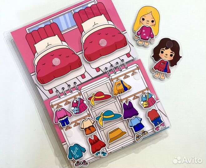 Тока Бока Домик на липучках подарок для девочек