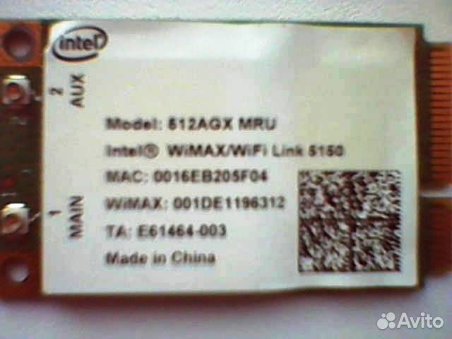 Wi-FI модуль 802.11b/g Mini PCI-e для ноутбука