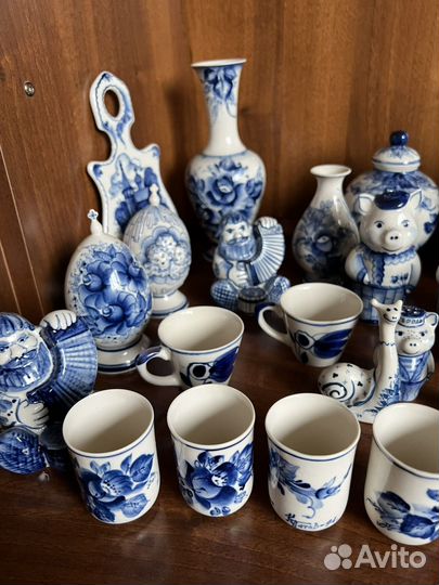 Набор фигурки Гжель