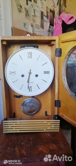 Часы настенные маятник механические СССР