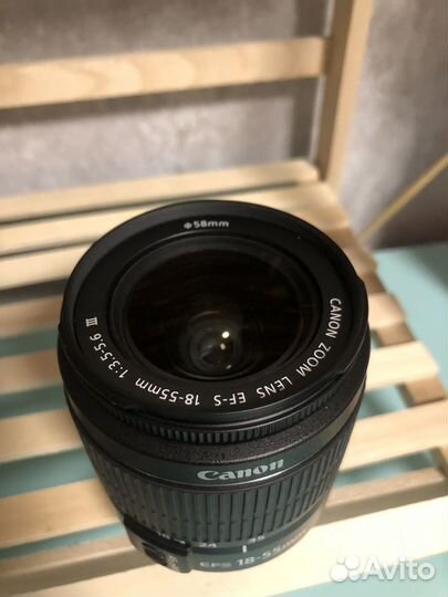 Объектив canon kit efs 18-55mm