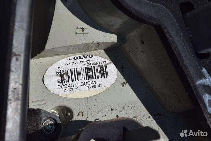 Фонарь задний левый Volvo XC70 3 2010 31276839
