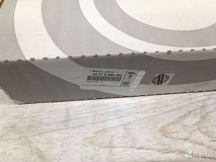 Тормозной диск задний BMW X6 E72