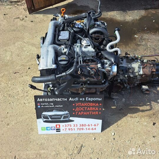 Двигатель 2.5 TDI V6 AKE AKN AFB AYM