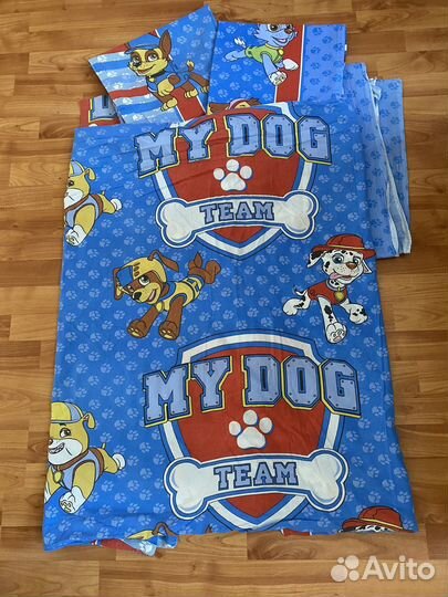 Детское постельное белье Щенячий патруль