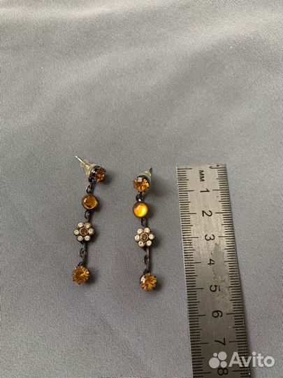 Серьги- пусеты, кафы