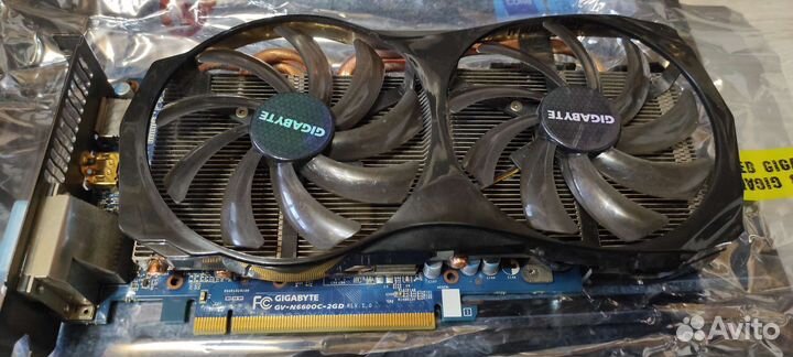 Видеокарта gigabyte GeForce GTX 660 2gb