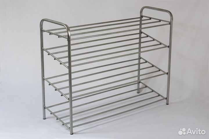 Обувница Нова 9.2 металлическая с 4 полками 90 см
