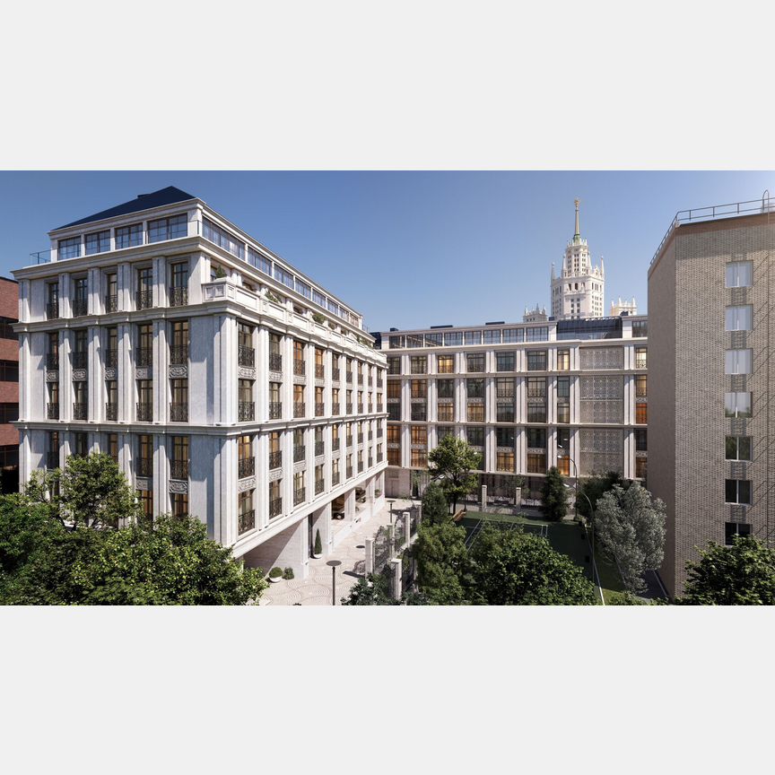 1-к. квартира, 58,3 м², 3/6 эт.