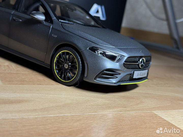 Машинка, модель Mercedes A-class, amg,1/18