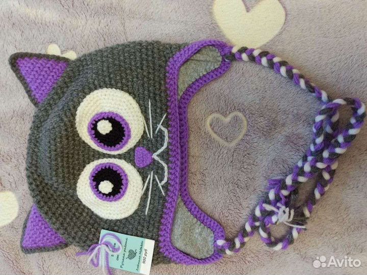 Шапка новая, ручная работа