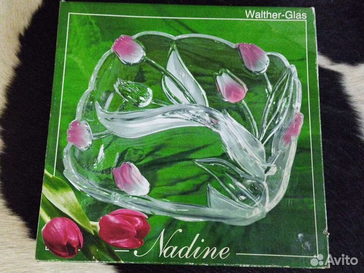 Салатник хрустальный