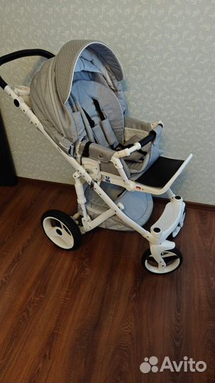 Коляска 2 в 1 Adamex Monte Carbon d37