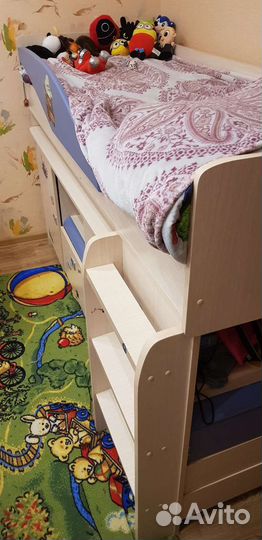 Двухъярусная кровать бу