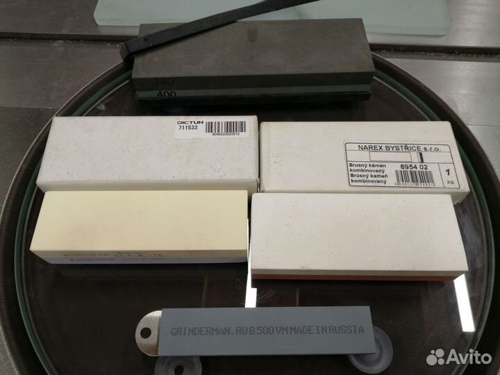 Камни для заточки, порошки, пасты, притиры