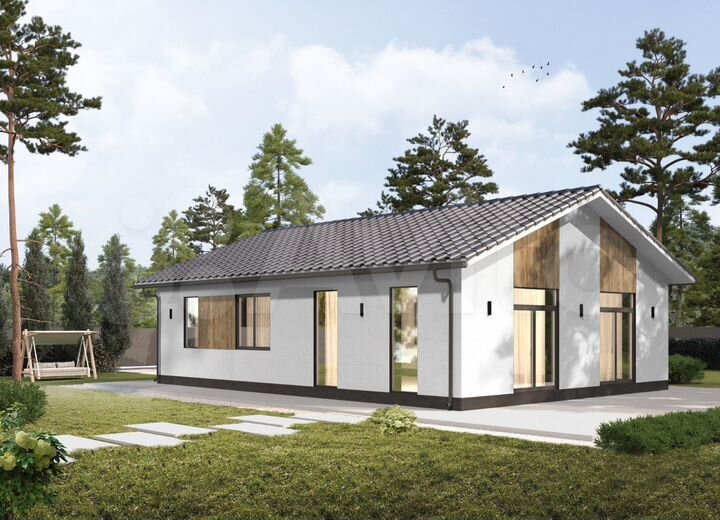 Коттедж 123 м² на участке 7,5 сот.