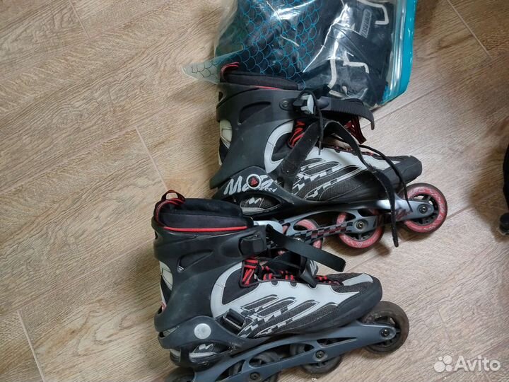 Роллики Ролики K2 moto speed custom fit 47+Защита