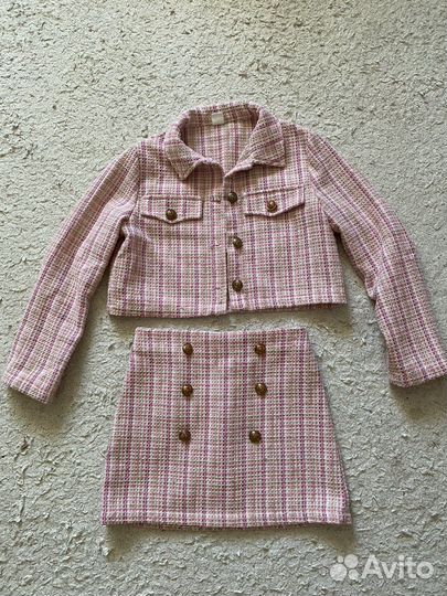 Костюм из твида