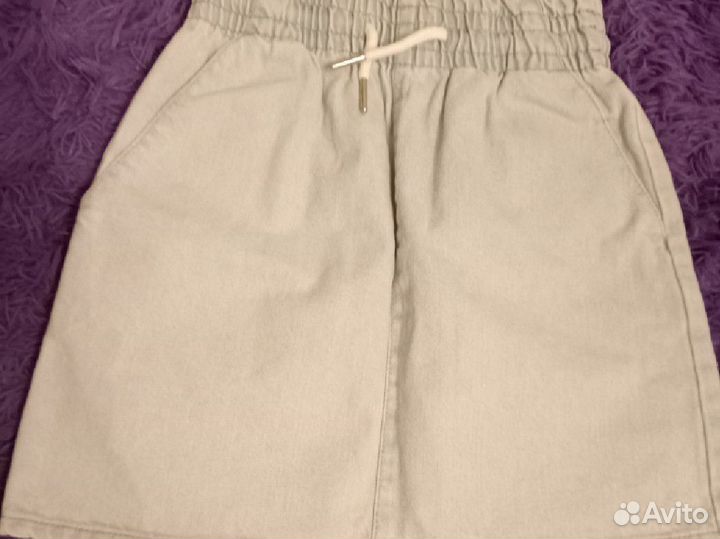 Юбка подростковая джинсовая