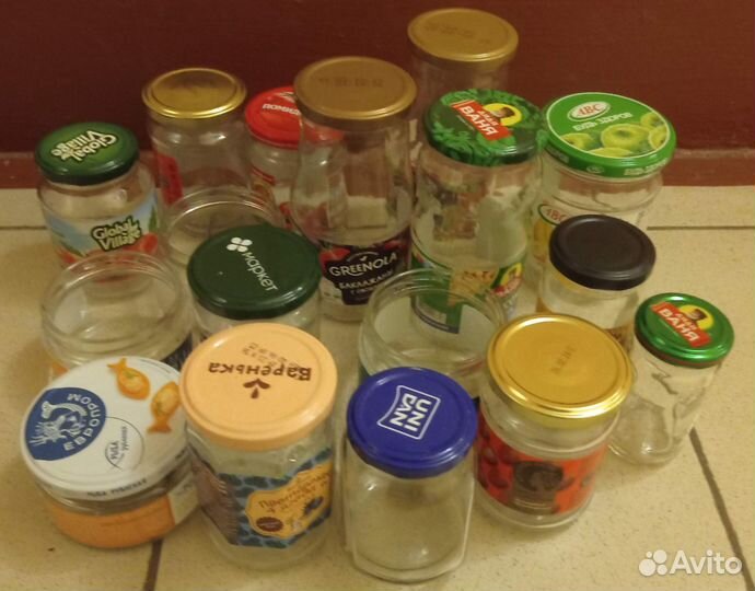 Стеклянные банки бесплатно