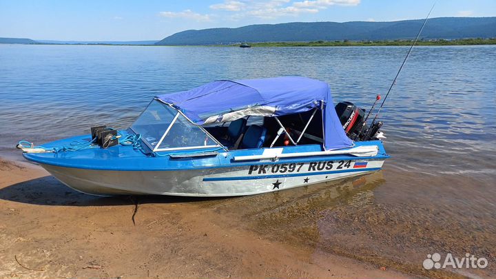 Лодка крым с мотором mercury ME 40 EO