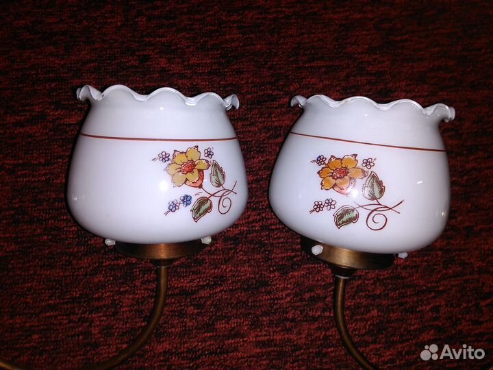 Светильники СССР настенные