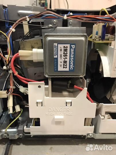 Свч Panasonic по запчастям