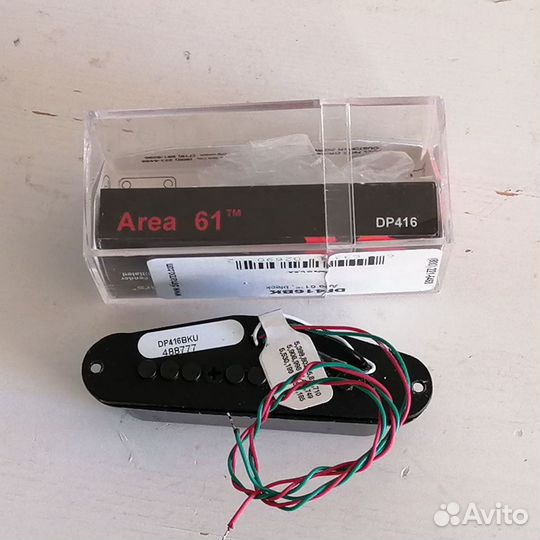 Звукосниматель dimarzio Area 61 DP 416 BK