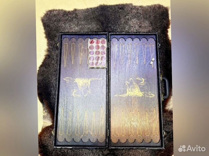 Нарды ручной работы на подарки на 23