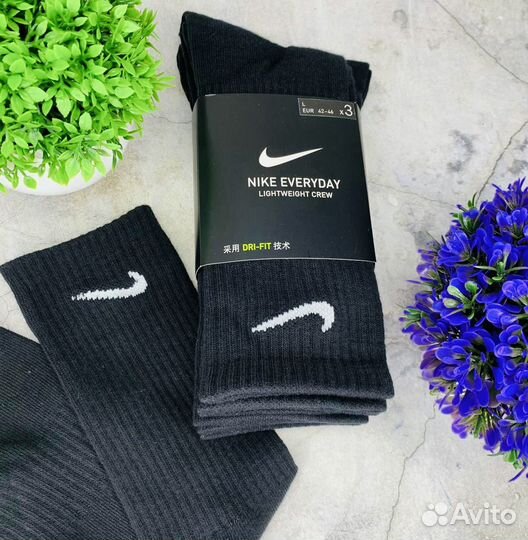 Носки Nike Everyday оригинал чёрные